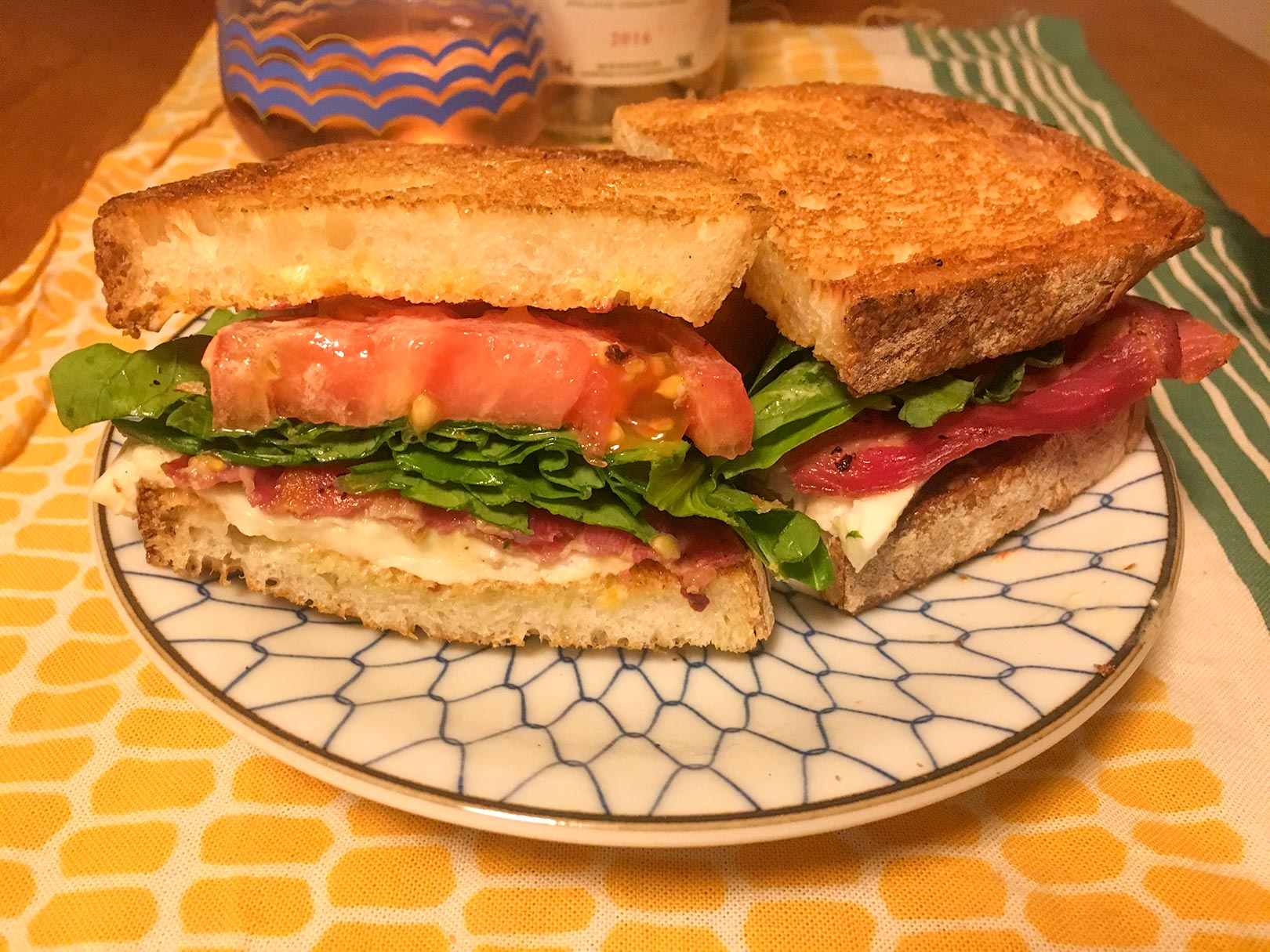 Re-creating the burrata BLT from the Bonnie in Astoria Queens